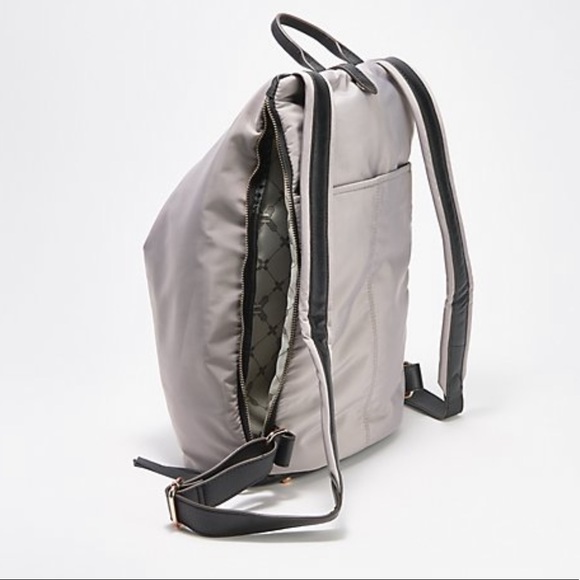 NWT Aimee Kestenberg Large Tamitha nylon backpack - Picture 4 of 12